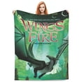 thumbnail image 7 of Dragon Wings Of Fire Fleece Blanket Super Soft Cozy Throw Blanket Fuzzy Comfy Flannel Blanket Warm Plush Blankets And Throws For Couch, Sofa, Bed 80"X60", 7 of 7