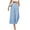 AC03_Light Blue, variant on Lumtrix Casual Capri Pants for Women High Waisted Wide Leg Palazzo Lounge Boho Flowy Trousers with Pockets Light Blue L