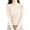 Beige, variant on Women's Casual Round Neck Knitted Long Sleeve Undershirt, One-Shoulder Sweater Design for Unique and Fashionable Layering and Daily Wear,Dark Green L