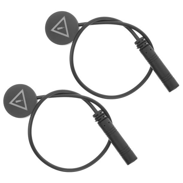 1 par de sistemas de detección de puntos ciegos para espejos laterales de coche, sensor de punto ciego, luz roja de advertencia para un mejor cambio de carril.