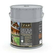 UGL ZAR 67815 5 gal Deck & Siding Semi-Transparent Stain - Classic Oil, Barnboard