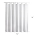 thumbnail image 3 of Bathway Waterproof Fabric Shower Curtain Liner Washable, Cloth Shower Liner with Magnets, White Shower Liner Soft Fabric, Lightweight Shower Curtain Liner, 70x72 Inches, 3 of 9