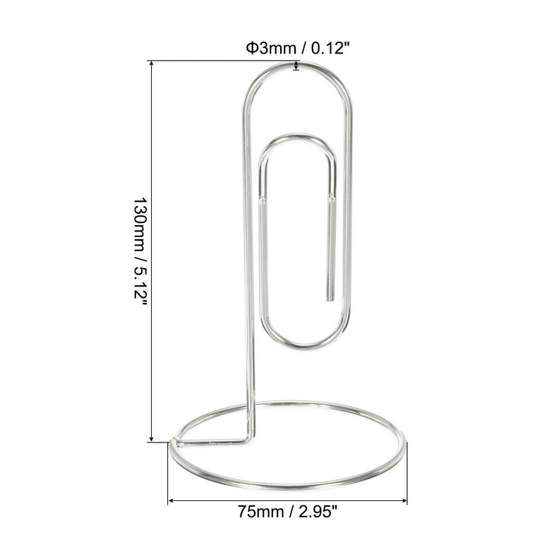 binder clip place card holder Artliving 12pcs Memo Holder Photo Holder Table Number Holder : Office Products or any other event where you need to display important information Uxcell Place Card Holder 2pcs