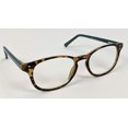 thumbnail image 1 of Foster Grant Colorcad Elodie Round Reading Glasses, Tortoise, 1.75, 1 of 5
