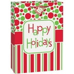 Jumbo Happy Holidays Gift Bag