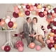 thumbnail image 5 of 124 Pcs Burgundy Pink Balloons Garland Arch Kit 12'10'5' Rose Gold Champagne Gold Balloons Confetti Latex Metallic Balloons For Birthday Baby Showe, 5 of 5