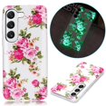thumbnail image 1 of Phone Case For Samsung Galaxy A14 5g, Luminous Noctilucent Imd Pattern Printing Soft Tpu Phone Cover, 1 of 1