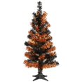 thumbnail image 1 of National Arbre TT33-720-20-1 2 Pi Tinsel Tree&44; Noir et Orange, 1 of 1