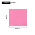 thumbnail image 2 of Soft Felt Sheets Fabric Craft Sheets Pink 4 Inch x 4 Inch 21 Pcs, 2 of 6