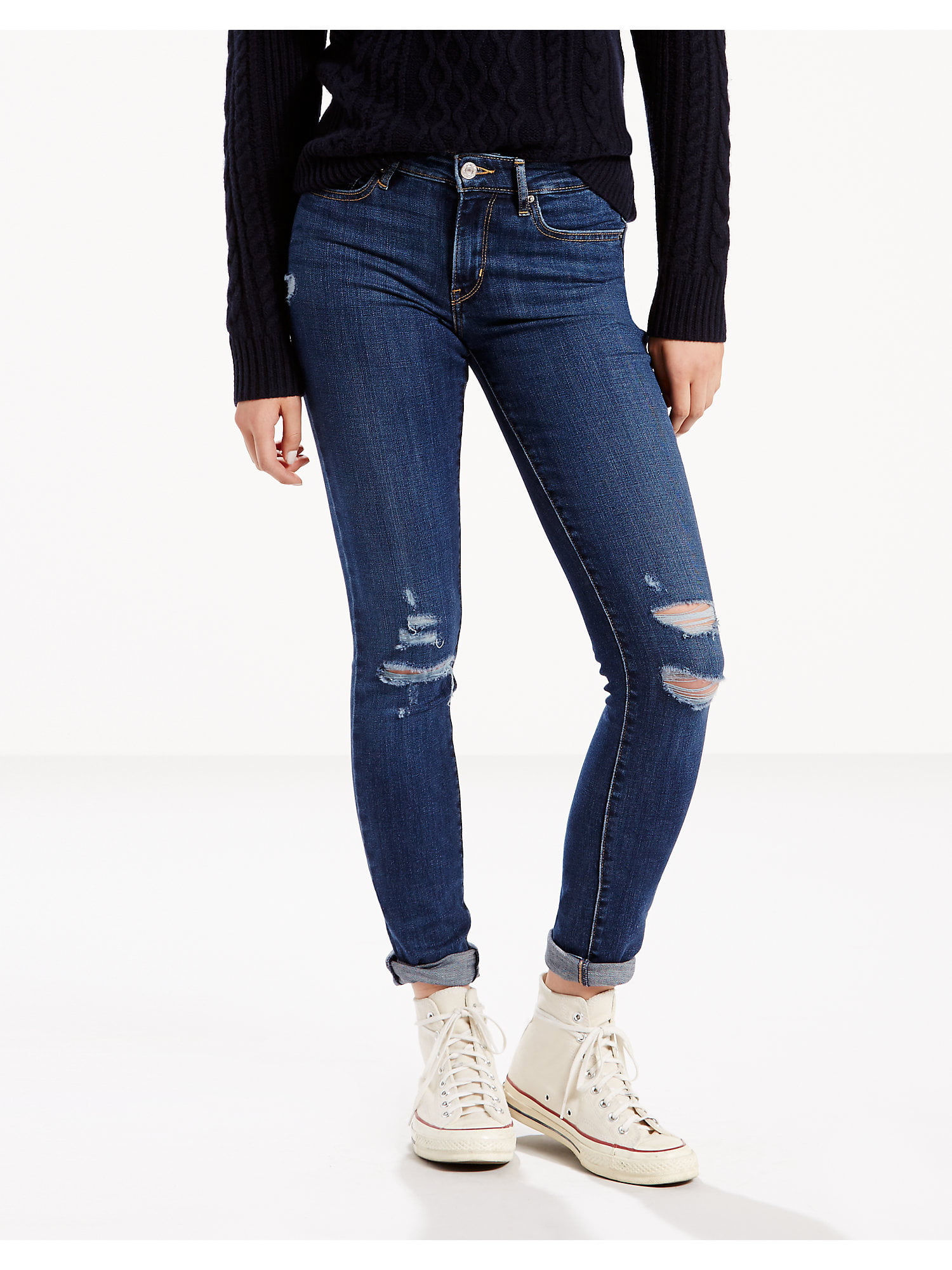 Levis Women's 711 Skinny Jeans - Damage is Done | Walmart Canada