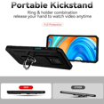thumbnail image 2 of Estuche GANGXUN para Xiaomi Redmi Note 9 Pro, soporte giratorio 360°, estilo mecánico y magnético, 2 of 5