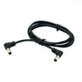 thumbnail image 4 of Chenyang CY DC Power 5.5 x 2.1mm / 2.5mm Male to 5.5 2.1/2.5mm Male Plug Cable Right Angled 90 Degree 60cm Cable, 4 of 7