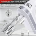 Boajf Electric Hand Mixer, 250W Power Handheld Mixer Kitchen for 5
