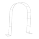 thumbnail image 5 of Pérgola tubular para jardín al aire libre, arco de metal, arco para bodas, pérgola de jardín Blanco, 5 of 7