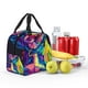 thumbnail image 5 of Easygdp Neon Pop Art Pitbull Bolsa Térmica Premium - Tela Oxford Impermeable, Gran Capacidad, Bolsillo Frontal, Unisex para Trabajo, Escuela, Actividades al Aire Libre y Picnics, 5 of 8