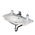 thumbnail image 2 of Nameeks 081000-U-One Hole Cerastyle 25-3/5" Ceramic Wall Mounted Bathroom Sink - White, 2 of 3