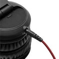 thumbnail image 4 of 6N OFC Long Steps Nylon Cable Compatible with Pioneer HDJ X5 X7 S7 CUE1 DJ Headphones, Soft & Lightweight, 3.5mm to 2.5mm Locking Connector, 5ft 150cm - Black Red, 4 of 9