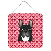 Carolines Treasures BB5297DS66 French Bulldog Wall or Door Hanging Prints 6HX6W multicolor