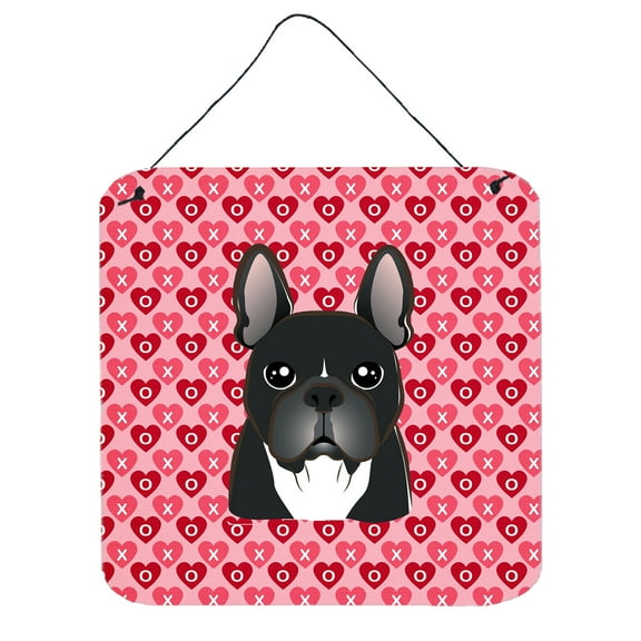Carolines Treasures BB5297DS66 French Bulldog Wall or Door Hanging Prints 6HX6W multicolor