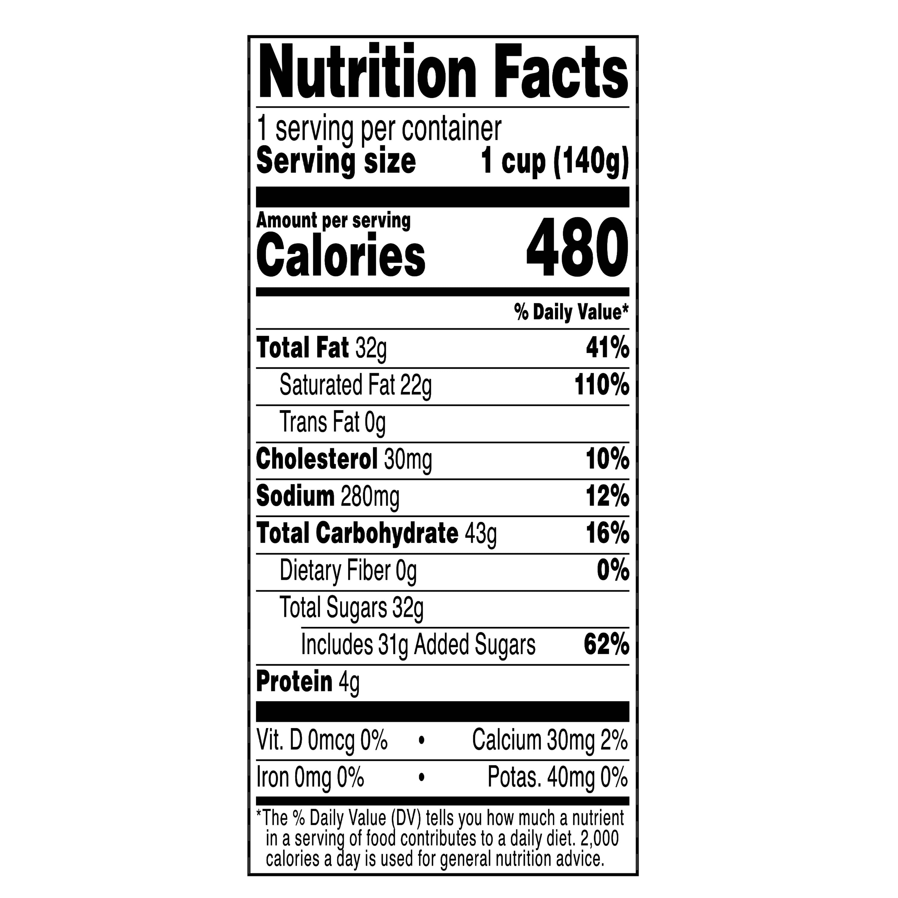 Marketside No Bake Blueberry Cheesecake Parfait, 4.9 oz (Refrigerated, Thawed)