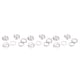 thumbnail image 5 of Minnieouse Paquete de 6 anillos para mujer, joyería ajustable para juntas, anillos decorativos de apertura de aleación, accesorios para vestir, Plata 3Conjunto, 5 of 6