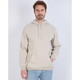 thumbnail image 2 of Real Essentials 3 Pack: Men's Fleece Pullover Hoodie - Long Sleeve Hooded Sweatshirt Pockets (Available in Big & Tall), 2 of 5