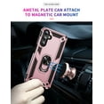 thumbnail image 3 of TASHHAR Samsung Galaxy A15 5G Case with Screen and Lens Protector and Magnetic Ring Mount Kickstand Military Grade Full Body Double Layer Durable Detachable for Galaxy A15 5G Phone - Rose Gold, 3 of 7