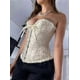 thumbnail image 4 of Women Slim Fit Corset Black Over Bustzz40, 4 of 5