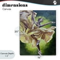 thumbnail image 4 of Stupell Industries Art Deco Primavera Ballet Dancer Canvas Art, 16 x 20, by Lauren Luna, 4 of 8