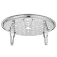 thumbnail image 6 of Worgeous Round Stainless Steel Rack Steaming Stand Canner Canning Racks Insert Stock Pot Steaming Tray Stand For Pressure Cooker Cooking Baking, 6 of 8