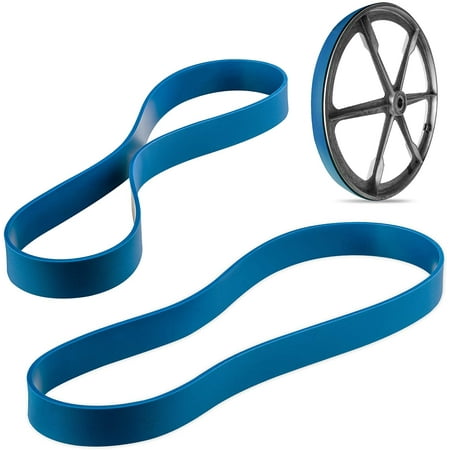 

Urethane Band Saw Tires Fits - Delta 905145 Replaces Delta 905145 14 Inch Bandsaw Tire - 2 Pack Heavy Duty Urethane Band Saw Tire - Urethane Bandsaw Tires - No Adhesive Needed - Made in the USA
