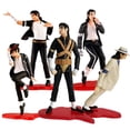 thumbnail image 1 of Figura de acción BOMJJOR Michael Jackson, 10 cm, paquete de 5 con álbum, 1 of 7