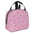 thumbnail image 2 of Easygdp Cool Flamingos for Lunch Bag for Work Large Lnsulated Lunch Bag,Leakproof Lunch Box, 2 of 8