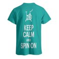thumbnail image 4 of Camiseta Bianchi para hombre, camisetas de verano, camisetas de colores lisos, ropa de hombre con cuello redondo, 4 of 5