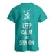thumbnail image 4 of Camiseta Bianchi para hombre, camisetas de verano, camisetas de colores lisos, ropa de hombre con cuello redondo, 4 of 5