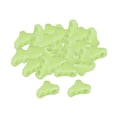 thumbnail image 1 of Maoww 30Pcs Triangle Tent Buckle Fluorescent Mountaineering Tent Buckles Wind 2.3cmx0.8cm Rope Green 2.3x0.8cm, 1 of 5