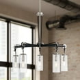 thumbnail image 4 of 2895-691-Minka Lavery-Pullman Junction - 5 Light Chandelier-27.5 Inches Tall and 28 Inches Wide, 4 of 4