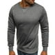 thumbnail image 4 of Moda hombre casual manga larga cuello redondo patchwork señoras tops sudaderas Pompotops oipoqjl18956, 4 of 4