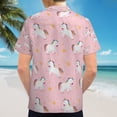 thumbnail image 6 of High Quality Hawaiian Shirts for Men Short Sleeve Aloha Beach Shirt Floral Summer Casual Button Down Shirts Blouses E4ABU5, 6 of 7