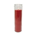 thumbnail image 3 of Unscented Jar Candle, Red, 3 of 4