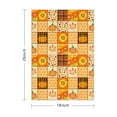 thumbnail image 3 of 4 Pcs Funny Kitchen Towels,Fall Pumpkins Sunflowers Leaves Microfiber Dish Towels,Kitchen Tea Towels,Kitchen Towel Set (18" X 26"), 3 of 3