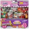 Shopkins Real Littles, Variety Pack, 17 Shopkins Plus 17 Real Branded Mini Packs, 34 Total Pieces, Styles May Vary