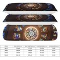 thumbnail image 2 of HAHDAXIA Pattern Bedding Solid Comforter Set for All Seasons 3 Pieces(1 Comforter+2 Pillowcases) Soft Microfiber Bedding Set Full(79"x90"), 2 of 7