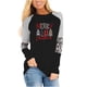 thumbnail image 1 of Camisas Navideñas Para Mujer Tops de Manga Larga Blusa Informal Con Estampado de Cuello Redondo de Moda Odeerbi ODB201685, 1 of 5