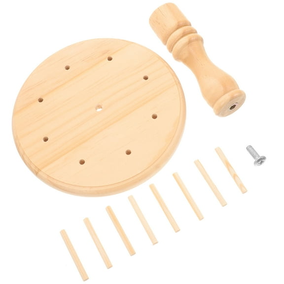 HOMEMAXS  Thread Stand Sewing Holder Spools Bobbins Embroidery Chocolate