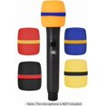 thumbnail image 3 of 5 Pack Thick Foam Mic Cover Handheld Microphone Windscreen Colorful Microphone Sponge Cover for Karaoke DJ Stage Performance, 3 of 7