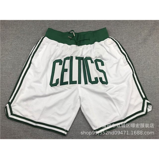 Celtic Spurs Magic Dense Embroidered High Elastic Breathable Sports Shorts-SinKeeU