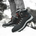 thumbnail image 4 of Bottes de Neige Antidérapantes pour Hommes Extérieur 2024 Épaissies Chaussures Décontractées pour Hommes Chaussures de Randonnée d'Hiver Plus Velours Grande Taille Bottes Imperméables, 4 of 5