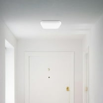 OUNONA Bathroom Ceiling Light Modern LED Lamp Dining Cover Office White