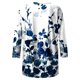thumbnail image 4 of Camisas Para Mujer Moda Cuello Redondo 3/4 Manga Camiseta Otoño Estampado Blusa Tops Sudadera Odeerbi ODB124676, 4 of 4